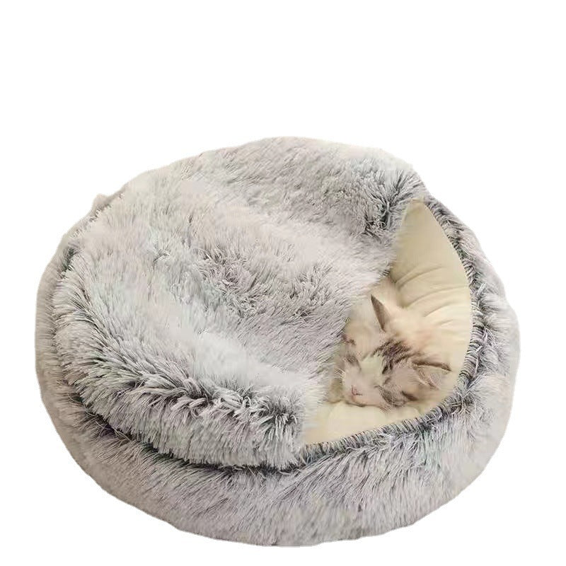 COZY COCOON PLUSH PET BED