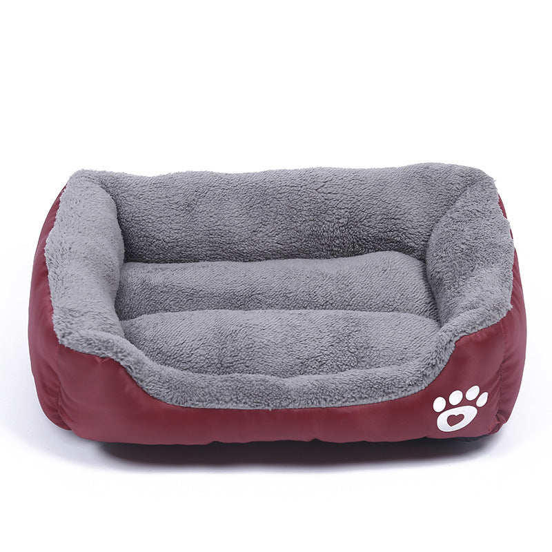 Pet Winter Soft Warm Bed