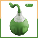 bird chirping green toy ball