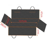 Pet foldable bag size chart