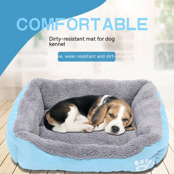 Pet Winter Soft Warm Bed