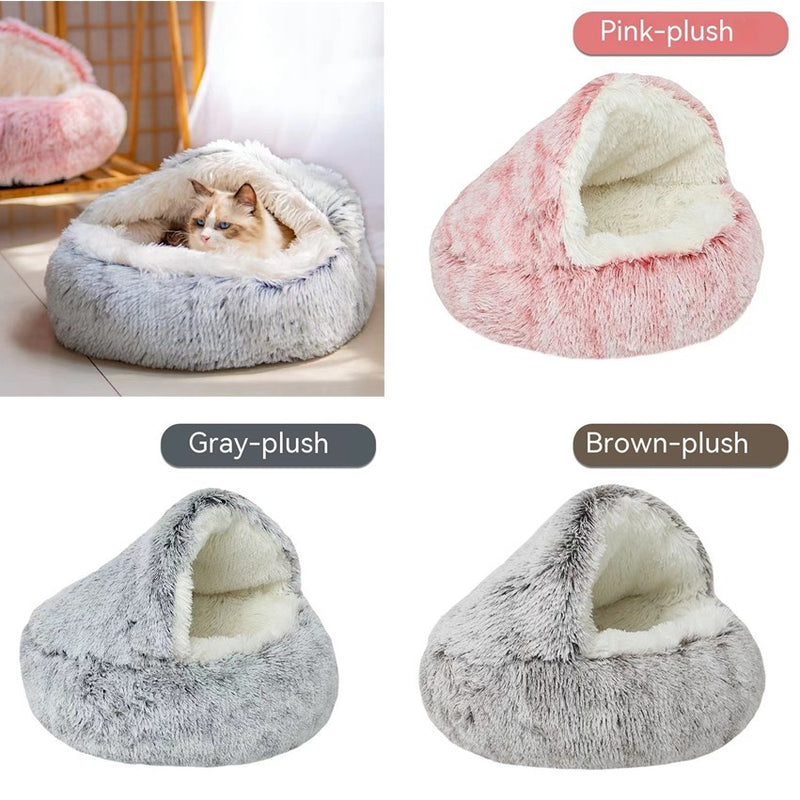 COZY COCOON PLUSH PET BED