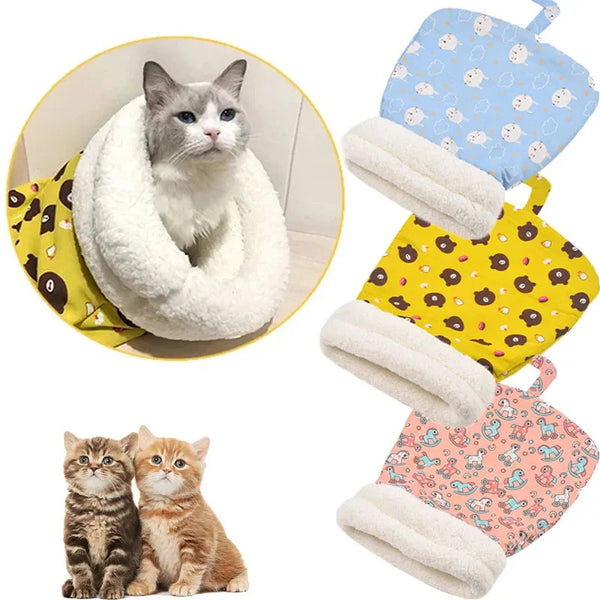 Lambswool Cat Sleeping Bag